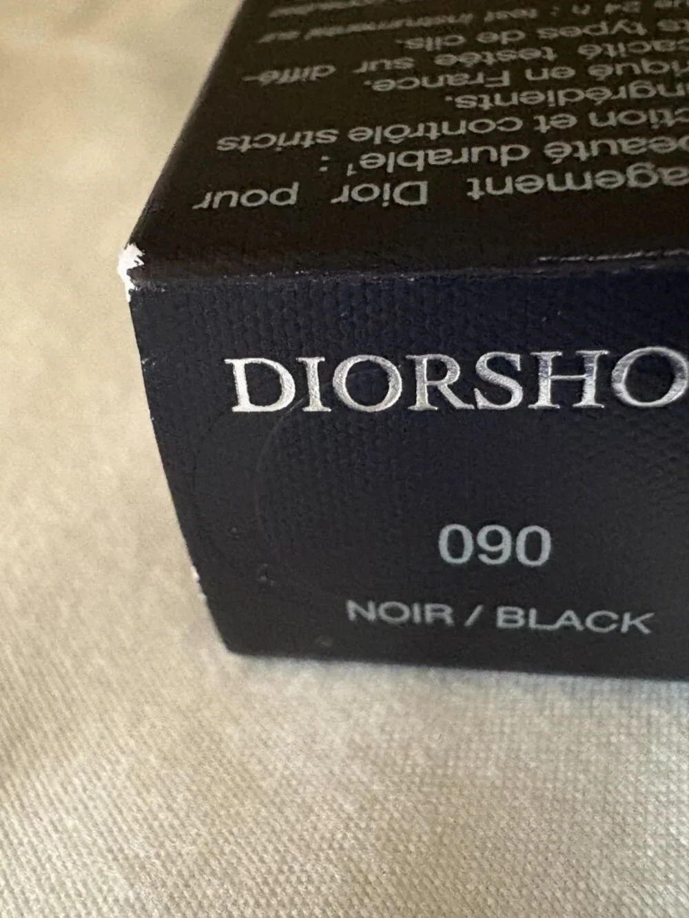 Christian Dior Designer Diorshow Mascara VOLUME 24H #090 NOIR BLACK NEW IN BOX